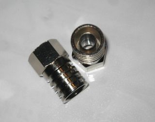 F CONNECTOR RG59 HEX CRIMP W/PROOF