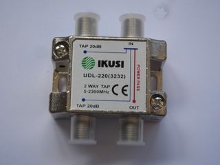 2WAY SHIELDED TAP OFF 20dB 5-2300MHz
