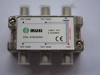 4WAY SHIELDED TAP OFF 15dB 5-2300MHz