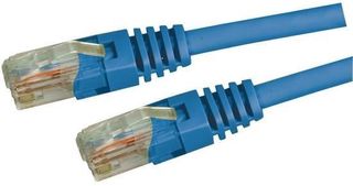 Cat6 Patch Lead 0.5m Blue