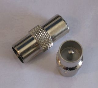 COAXIAL JOINER, PLUG TO PLUG