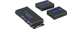 HDMI  Ext 1x2 L/Thru CAT6 4k60 (LKV822P)