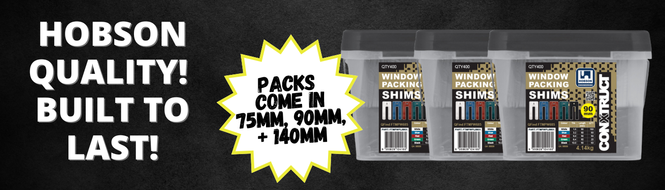 window+packer+shim+packer