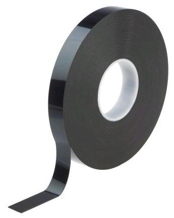 DOUBLE SIDED BLACK HIB TAPE 12MM X 33M