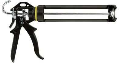 BLACK HEAVY DUTY CAULKING GUN CARTRIDGE