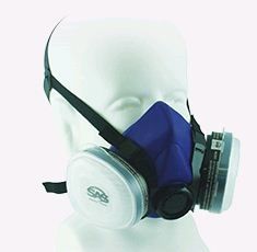 R7500 RESPIRATOR WITH 2 CARTRIDGES LRG