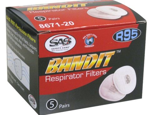 BANDIT PREFILTERS (5 PAIRS)