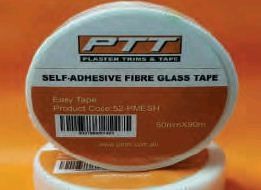 SELF ADH FIBREGLASS MESH TAPE 90M ROLL