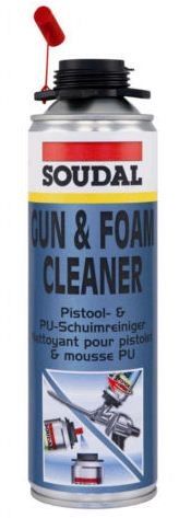 GUN & FOAM CLEANER - SCREW TOP 500ML