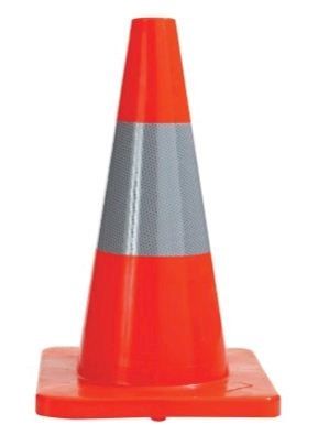 MAXISAFE TRAFFIC CONE REFLECT 450MM