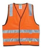 ORANGE DAY/NIGHT SAFETY VEST XXLARGE