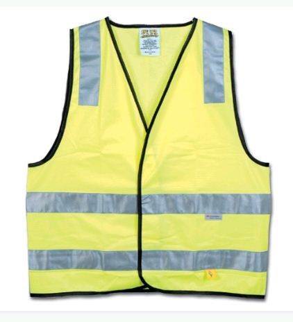 YELLOW DAY/NIGHT SAFETY VEST XXLARGE