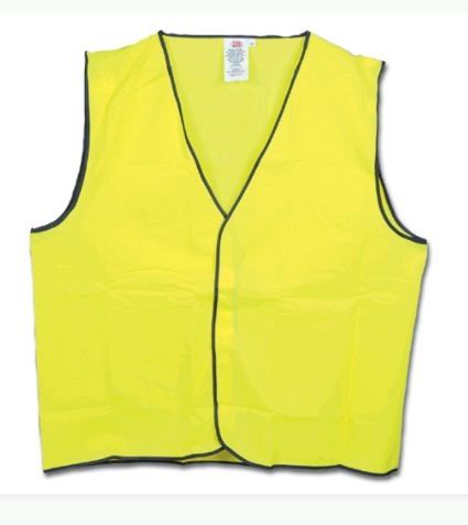 YELLOW DAY SAFETY VEST MEDIUM