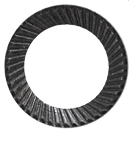 SCHNORR SERRATED WASHER VS BLK M10