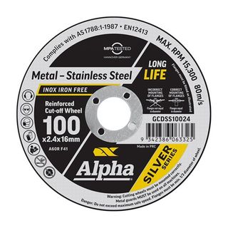 STEEL CUT-OFF 100 X 2.4 X 16
