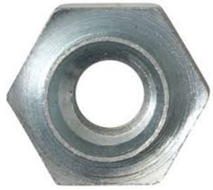 ROOT NUT HEX STEEL ZINC M10