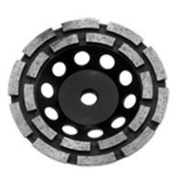 DIAMOND CUP WHEEL DOUBLE ROW 125MM DIA