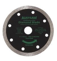 DIAMOND BLADE CONTINUOUS RIM 103MM DIA