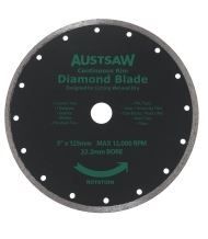 DIAMOND BLADE CONTINUOUS RIM 125MM DIA