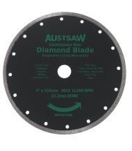 DIAMOND BLADE CONTINUOUS RIM 125MM DIA