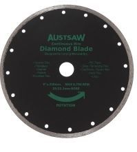 DIAMOND BLADE CONTINUOUS RIM 230MM DIA