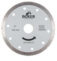 DIAMOND BLADE BOXER CONTINUOUS RIM 125MM