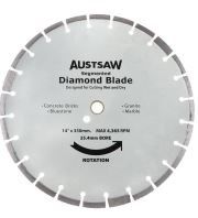 DIAMOND BLADE SEGMENTED HARD BRICK 350MM