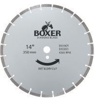 DIAMOND BLADE BOXER SEGMENTED 350MM