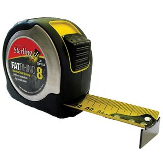 FAT RHINO TAPE MEASURE 8M X 33MM