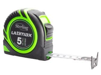 ULTIMAX TAPE MEASURE EASYREAD 5M X 19MM