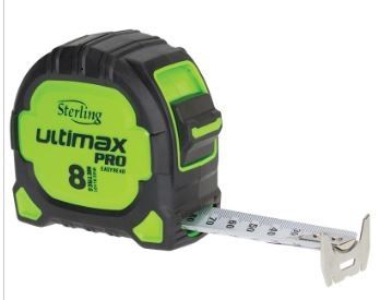 ULTIMAX PRO TAPE MEASURE EASYREAD 8M