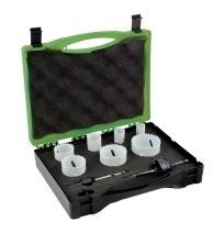 HOLESAW KIT PLUMBER 9 PIECE