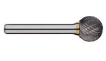 BURR 1/4IN BALL CARBIDE1/4IN SHNK DIA 6L