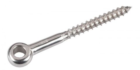 LAG EYE SCREW 5/16 X 5 1/2 ZINC