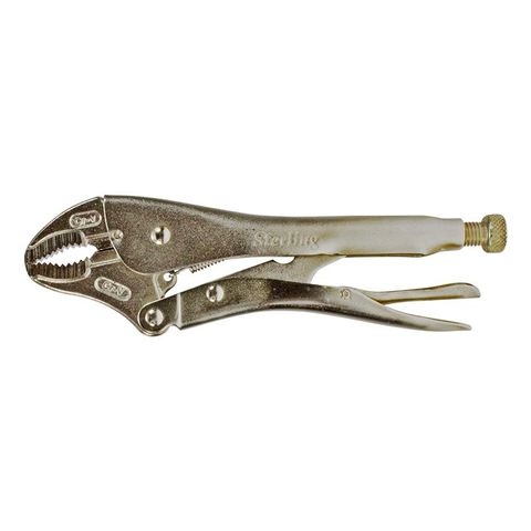 LOCKING PLIERS 250MM - CURVED JAW