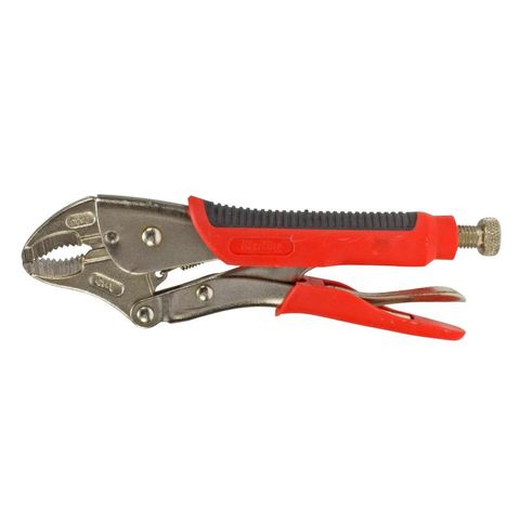 LOCKING PLIERS 250MM-CURVED JAW COMF/GRP