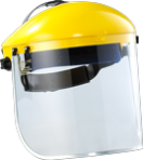 MAXISAFE YELLOW FACE VISOR