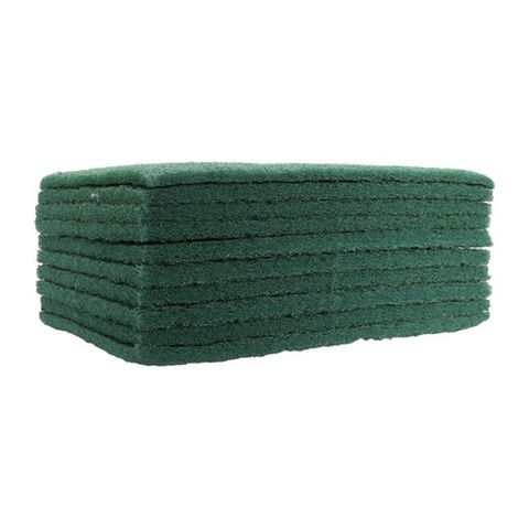 NON WOVEN HAND PAD GREEN MED