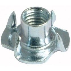 TEE NUT STEEL ZINC M8