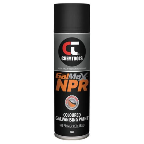 GALMAX NPR MATTE BLACK GALV 400G