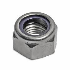 SS304 HEX NYLOC NUT M10