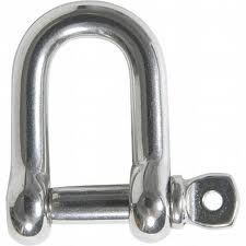 D SHACKLE GALV M6