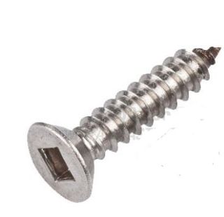 SS304 CSK SQR STS U/CUT 10 X 3/4