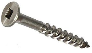 TRIM HEAD DECK SCREW SQ 9-9 X 53 GAL