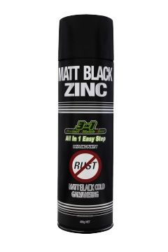 BLACK ZINC GLOSS 400G SPRAY CAN