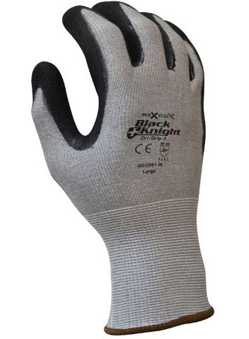 BLACK KNIGHT DRI-GRIP CUT 3 GLOVE MEDIUM