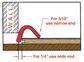 LAMINATE PLASTIC SPACERS (PACK OF 10)