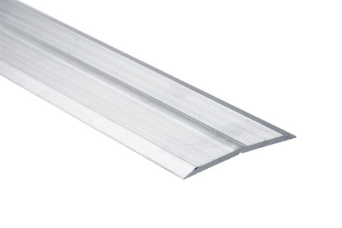 2-1/2" X 3/16" RIBBED SEAMBINDER DRILLED CENTER MILL FINISH