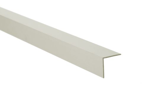 3/4" X 3/4" ANGLE SATIN CLEAR ANODIZED