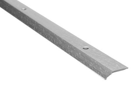 1" BEVEL BAR ECON. HAMMERED SILVER